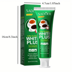 Tea Toothpaste, Plaque Protection, Fresh Breath, Basic Cleaning, Moisturizing Formula, Dental Care Essentials - Prohibited From Being Sold On The Temu