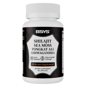 BSYS Xilaizhi Capsules 90 Capsules  Men's Vitality & Energy  Anti-Fatigue Brain Health Support  Hormone Balance Office Workers Seniors Antioxidant Car (Option: One bottle)