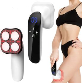 Amazon EMS Current Ultrasonic Fat Removal Machine SHEIN Massage Instrument Fat Burning Shaping TEMU Fat Dissolving Instrument Weight Loss Instrument (Color: White)