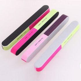 Hot! Professional Files Double Sided Foot File Callus Remover For Feet Wooden Pedicure Grater To Smooth Hard Coarse Tough Skin (Color: 1pc random)