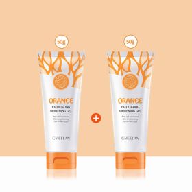 Orange Exfoliating Gel Dead Spot Remover Brighten Peeling 50g Gentle Repair Scrub Whiten Hydrating Moisturizer Korean Skin Care (Color: 100G)