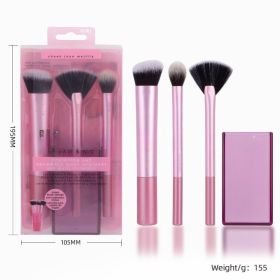 Popular Full Set of Makeup Brush Set Powder Blusher Brush Halo Dye Brush Eye Shadow Brush Beauty Egg (Handle Color: 1561)
