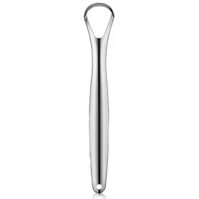 Premium 1pcs/3pcs Metal Tongue Scraper Cleaner for Adults & Kids Portable Stainless Steel Tongue Scrapers Brushes for Removing (Color: Opening)