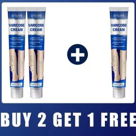 Ointment for Varicose Veins Eliminate Vasculitis Phlebitis to Relieve Spider Leg Pain Treatment Herbal cream (Color: Buy 2 get 1 off)