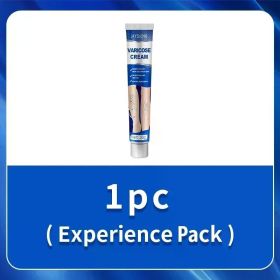 Ointment for Varicose Veins Eliminate Vasculitis Phlebitis to Relieve Spider Leg Pain Treatment Herbal cream (Color: 1 bottle)