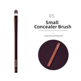 Hourglass Makeup Brushes Powder Foundation Concealer Blusher Bronzer Eye Shadow Eyebrow Eyeliner Sculpting Brush (Handle Color: 05)
