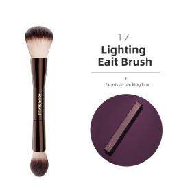Hourglass Makeup Brushes Powder Foundation Concealer Blusher Bronzer Eye Shadow Eyebrow Eyeliner Sculpting Brush (Handle Color: 17)