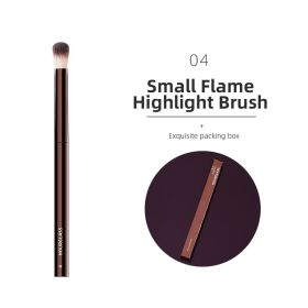 Hourglass Makeup Brushes Powder Foundation Concealer Blusher Bronzer Eye Shadow Eyebrow Eyeliner Sculpting Brush (Handle Color: 04)