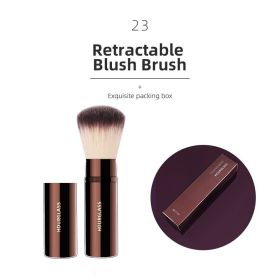 Hourglass Makeup Brushes Powder Foundation Concealer Blusher Bronzer Eye Shadow Eyebrow Eyeliner Sculpting Brush (Handle Color: 23)