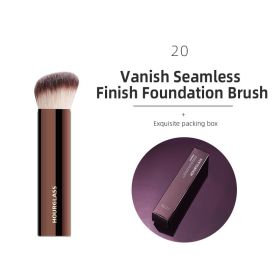Hourglass Makeup Brushes Powder Foundation Concealer Blusher Bronzer Eye Shadow Eyebrow Eyeliner Sculpting Brush (Handle Color: 20)