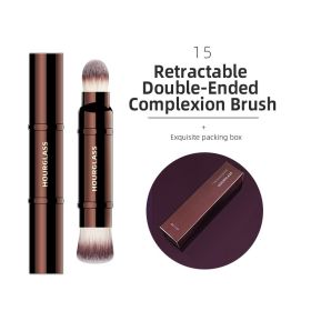 Hourglass Makeup Brushes Powder Foundation Concealer Blusher Bronzer Eye Shadow Eyebrow Eyeliner Sculpting Brush (Handle Color: 15)