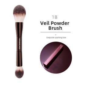 Hourglass Makeup Brushes Powder Foundation Concealer Blusher Bronzer Eye Shadow Eyebrow Eyeliner Sculpting Brush (Handle Color: 18)