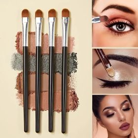 Makeup Brush Set Soft Fluffy Professiona Cosmetic Foundation Powder Eyeshadow Kabuki Blending Make Up Brush Beauty Tool Makeup (Handle Color: 4pcs)