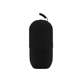 1pc facial beauty applicator, skin care tools, ice shaving massage, facial beauty silicone ice mold. (Color: Black)