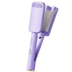 32mm Electric Curling Iron,Automatic Lambswool Curling Tool,Long Lasting French Styling Deep Waver Curling Iron For Women Female (Plug Type: US, Color: B)