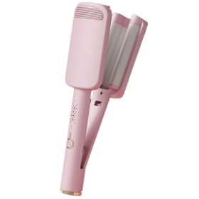 32mm Electric Curling Iron,Automatic Lambswool Curling Tool,Long Lasting French Styling Deep Waver Curling Iron For Women Female (Plug Type: UK, Color: A)