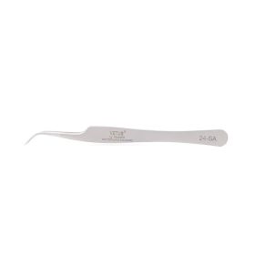VETUS 6A-SA Eyelash Tweezers Stainless Steel Anti-static 3D/6D Volume Eyelash Extension Best Quality Fan Tweezer (Color: 24 SA)