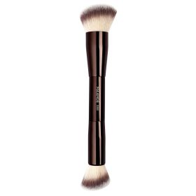 MAANGE Makeup Brushes Double Head Foundation Powder Concealer Blusher Bronzer Makeup Brush Soft Fiber Hair Cosmetic Beauty Tools (Handle Color: MAG52010K)