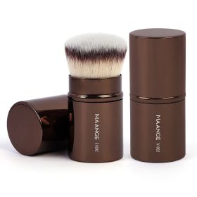 MAANGE Makeup Brushes Double Head Foundation Powder Concealer Blusher Bronzer Makeup Brush Soft Fiber Hair Cosmetic Beauty Tools (Handle Color: MAG51892K)