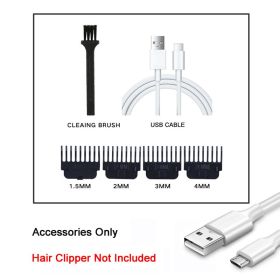 Professional Hair Cutting Machine Vintage T9 Hair Clipper Cutting Machine For Men Shaver Trimmer Rechargeable Carving Mark Razor (Color: X-OnlyAccess)
