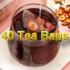 Ginseng Five Treasures Tea Kidney Tea,  Traditional Chinese Herbal Tea, Natural Organic Kidney Cleanse Detox Tea For Women & Men, 7 Precious Ingredien (Option: 40TeaBags)